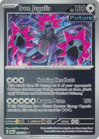 Paradox Rift Iron Jugulis #158/182 reverse holo